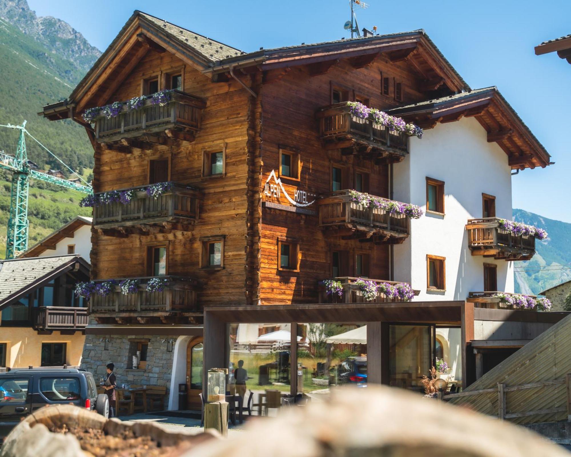 Alpen Hotel Chalet Pradelle Kültér fotó